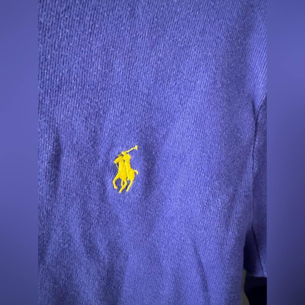 Polo Ralph Lauren 100% cotton light long sleeve sweater